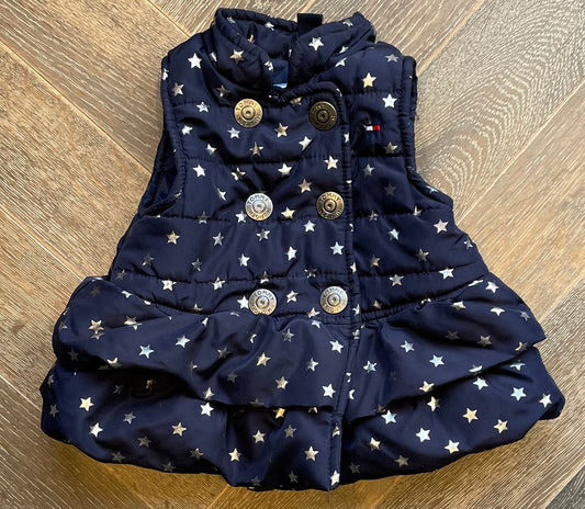 Navy  Tommy Hilfiger Vest, 6-9Y