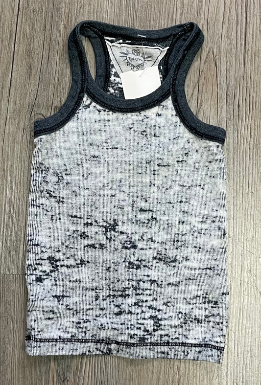 Grey  T2 Love Tank Top, 2Y