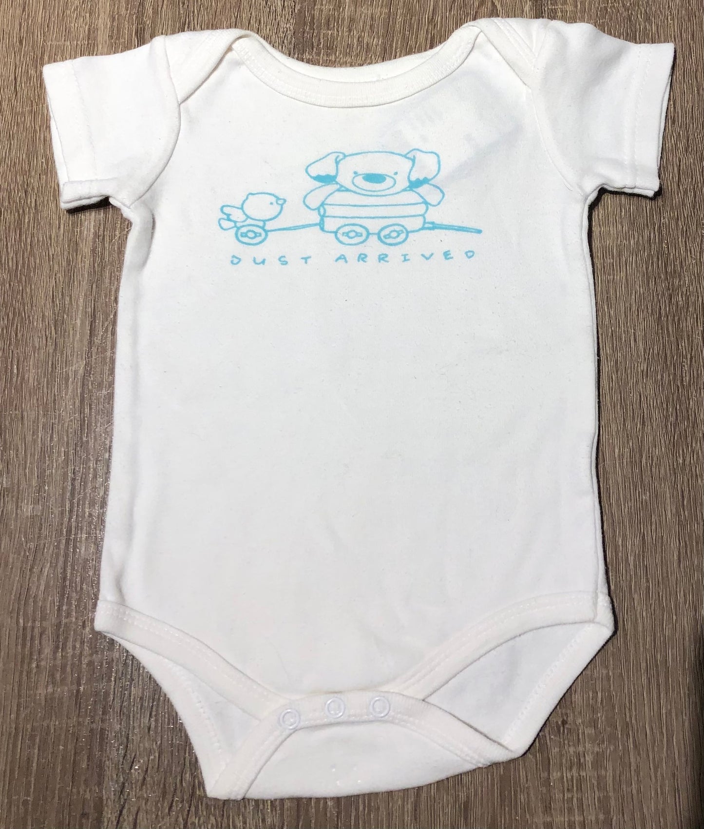 White  Onesie, 6M