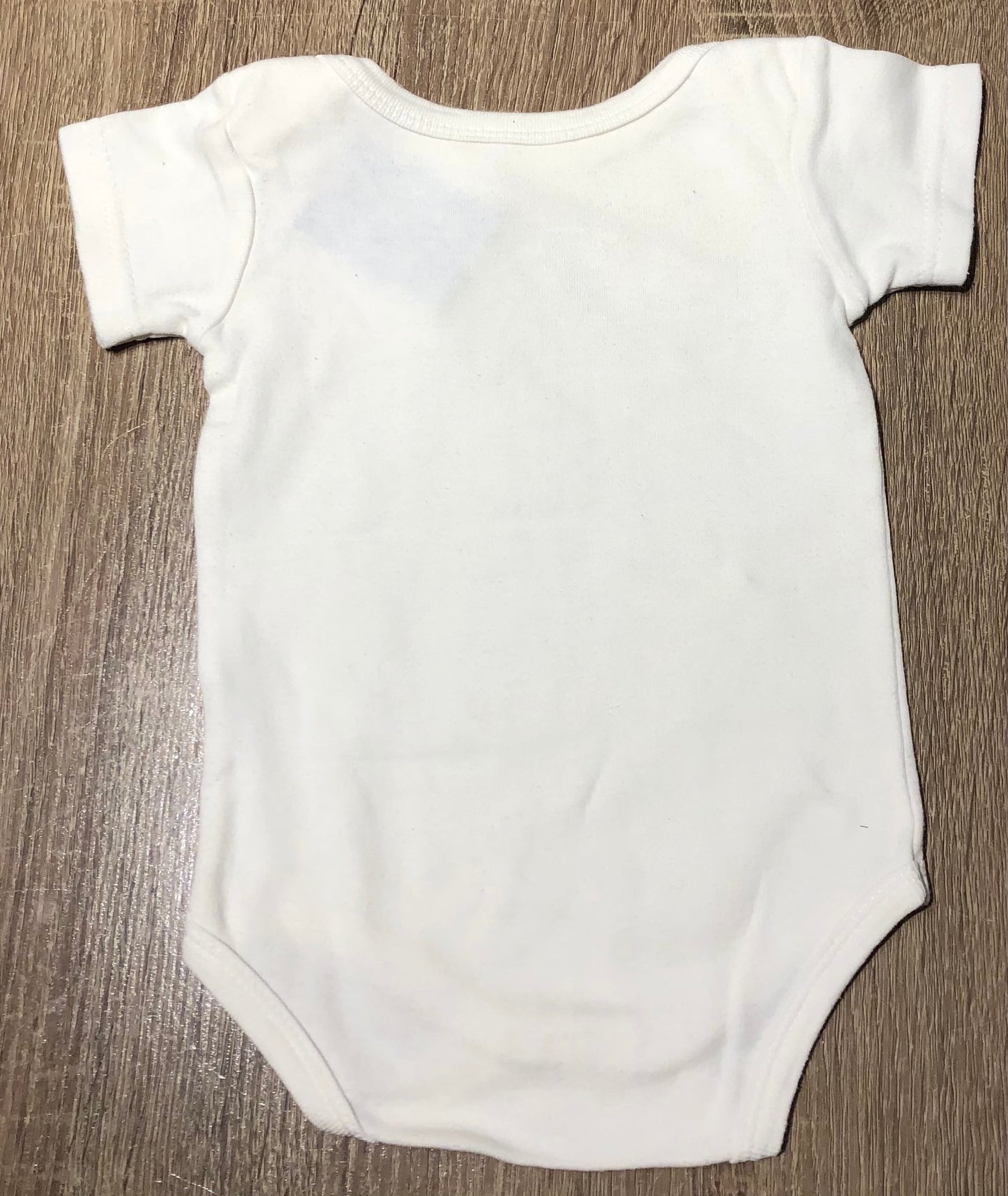 White  Onesie, 6M