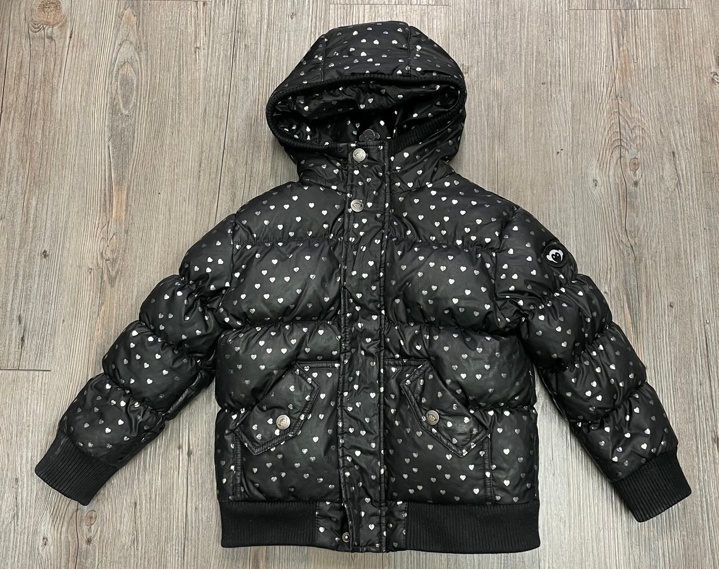 Black  Appaman Winter Jacket, 4Y
