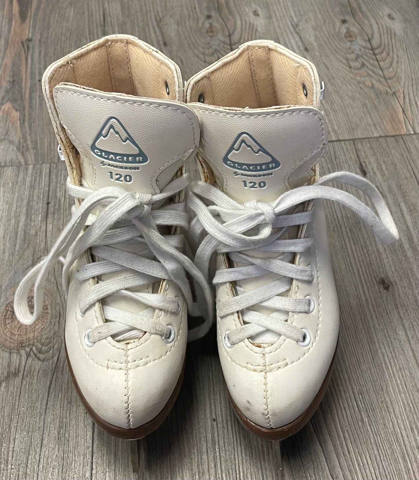White  Glacier 120figure Skates, 10T