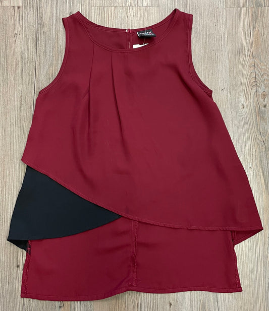 Maroon  Urban Kids Tank Top, 10-12Y