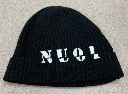 Black  Nununu Knit Beanie, 3Y