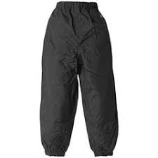 Black  Splashy Rain Pant, 4Y
