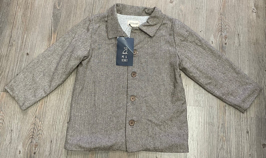 Brown  Me & Henry Jacket, 4-5Y