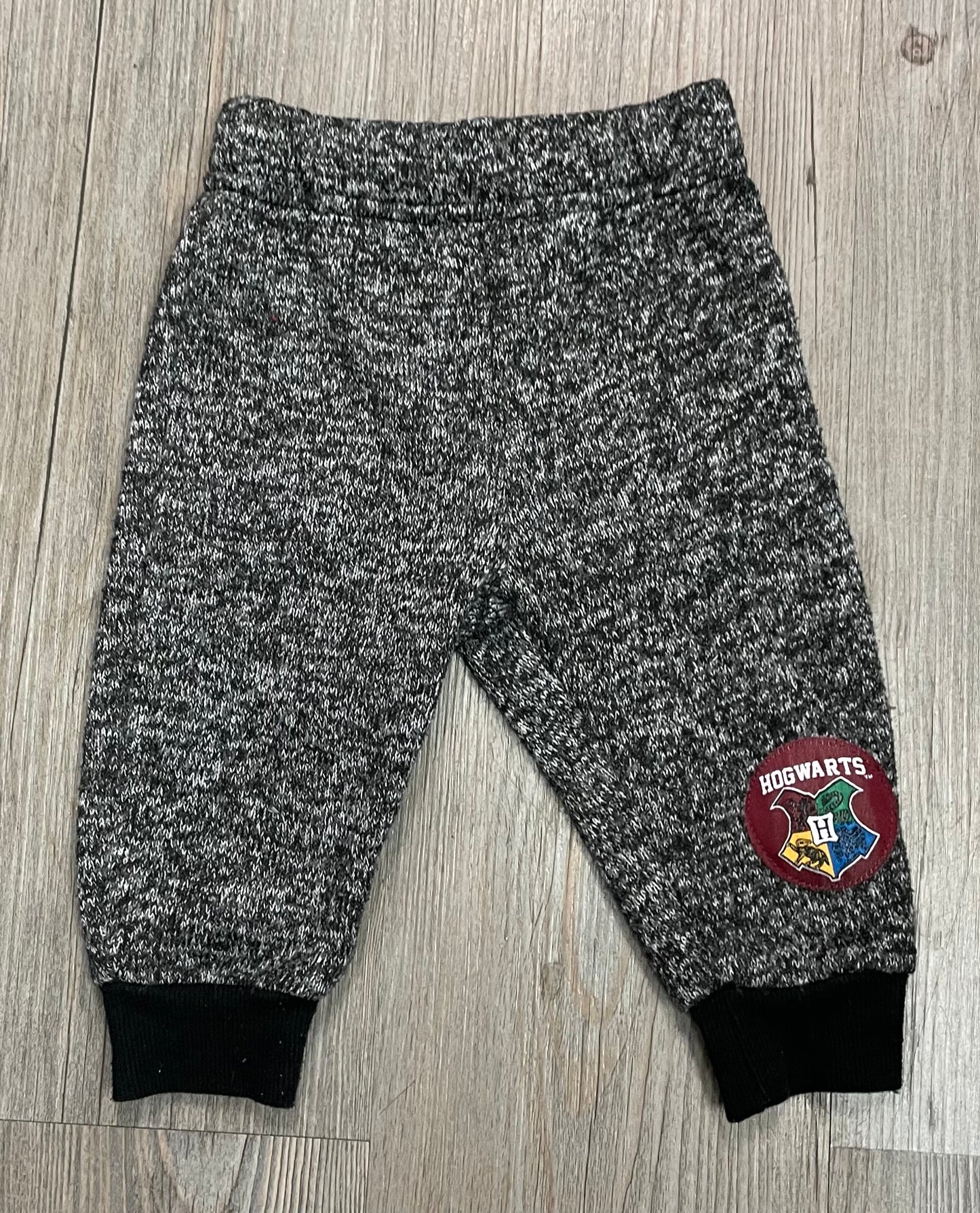 Black  Harry Potter Sweatpants, 3-6M