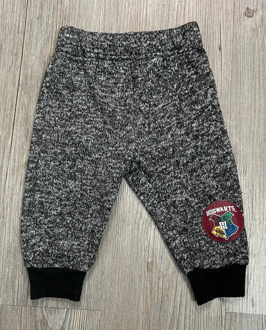 Black  Harry Potter Sweatpants, 3-6M