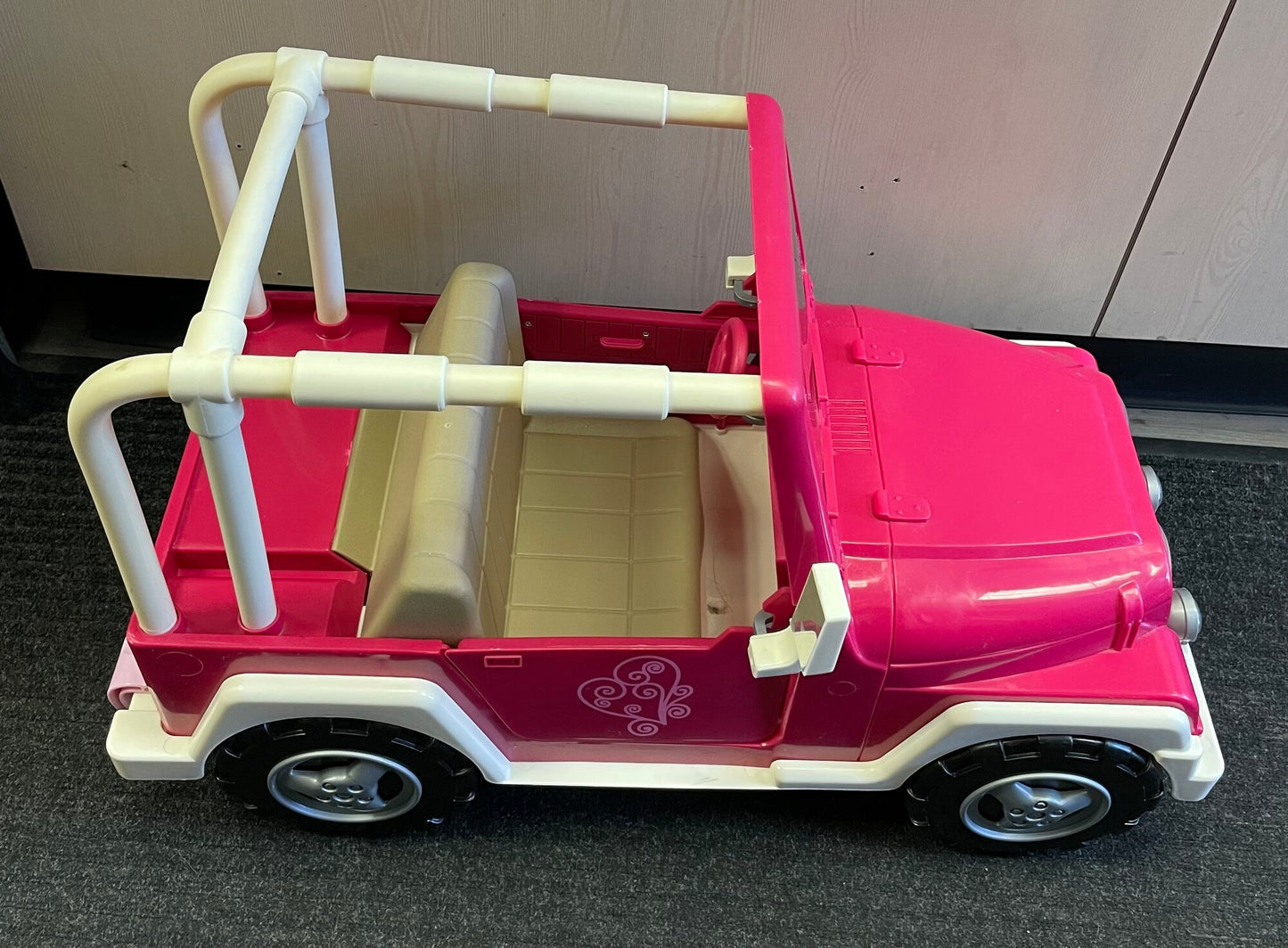 Fuchsia  OG Doll Jeep, Pre-owned
