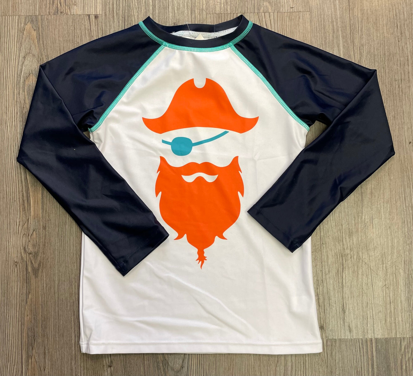Multi  Rash Guards  Pirate Ls, 6Y