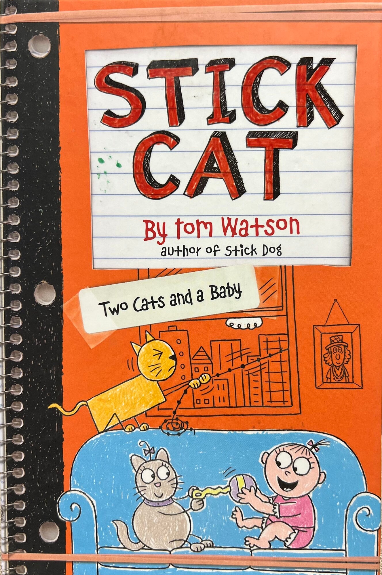Multi  Stick Cat Two Cats And A, Hardcover
