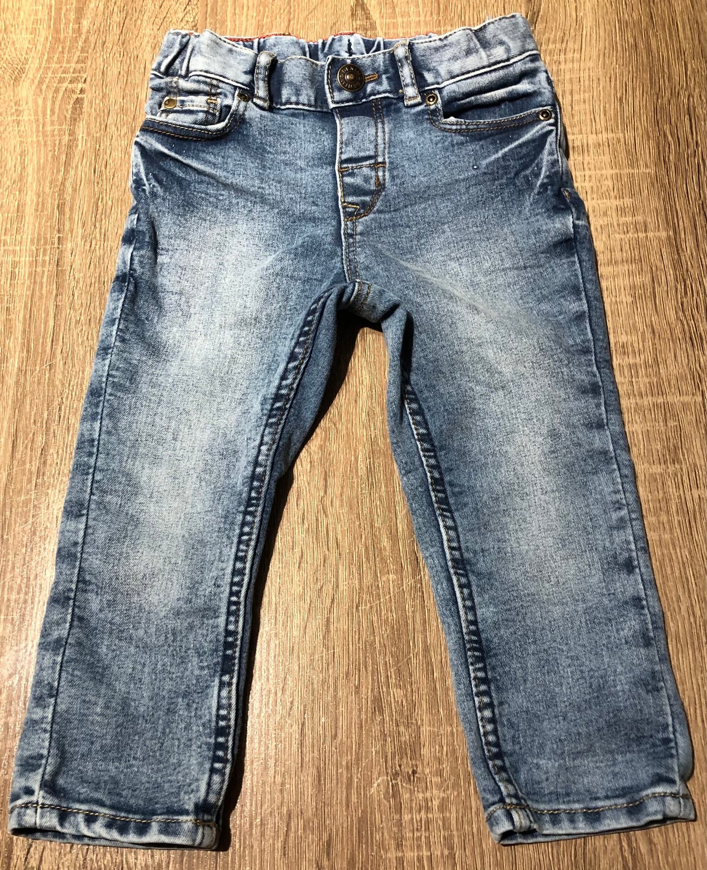 Blue  H&M Skinny Fit  Jeans, 9-12M