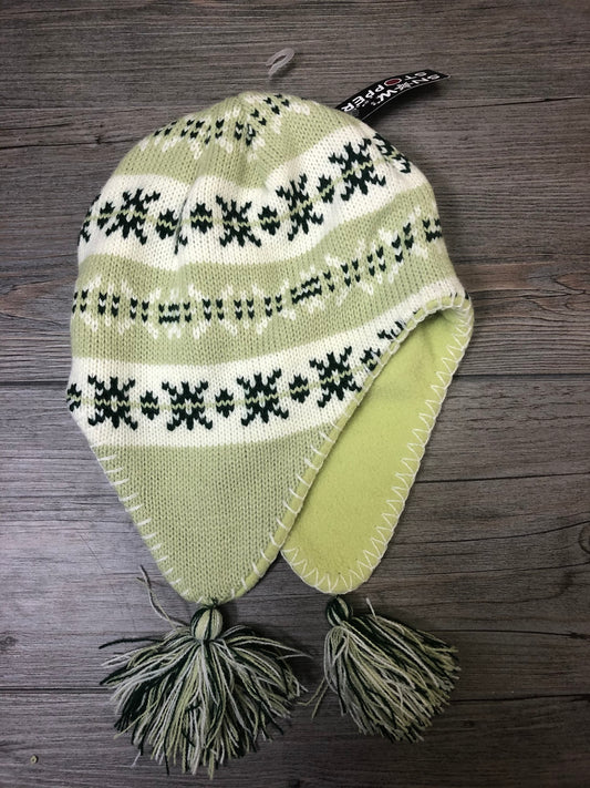 Green  Snowstoppers Nordic Hat, 3-8Y
