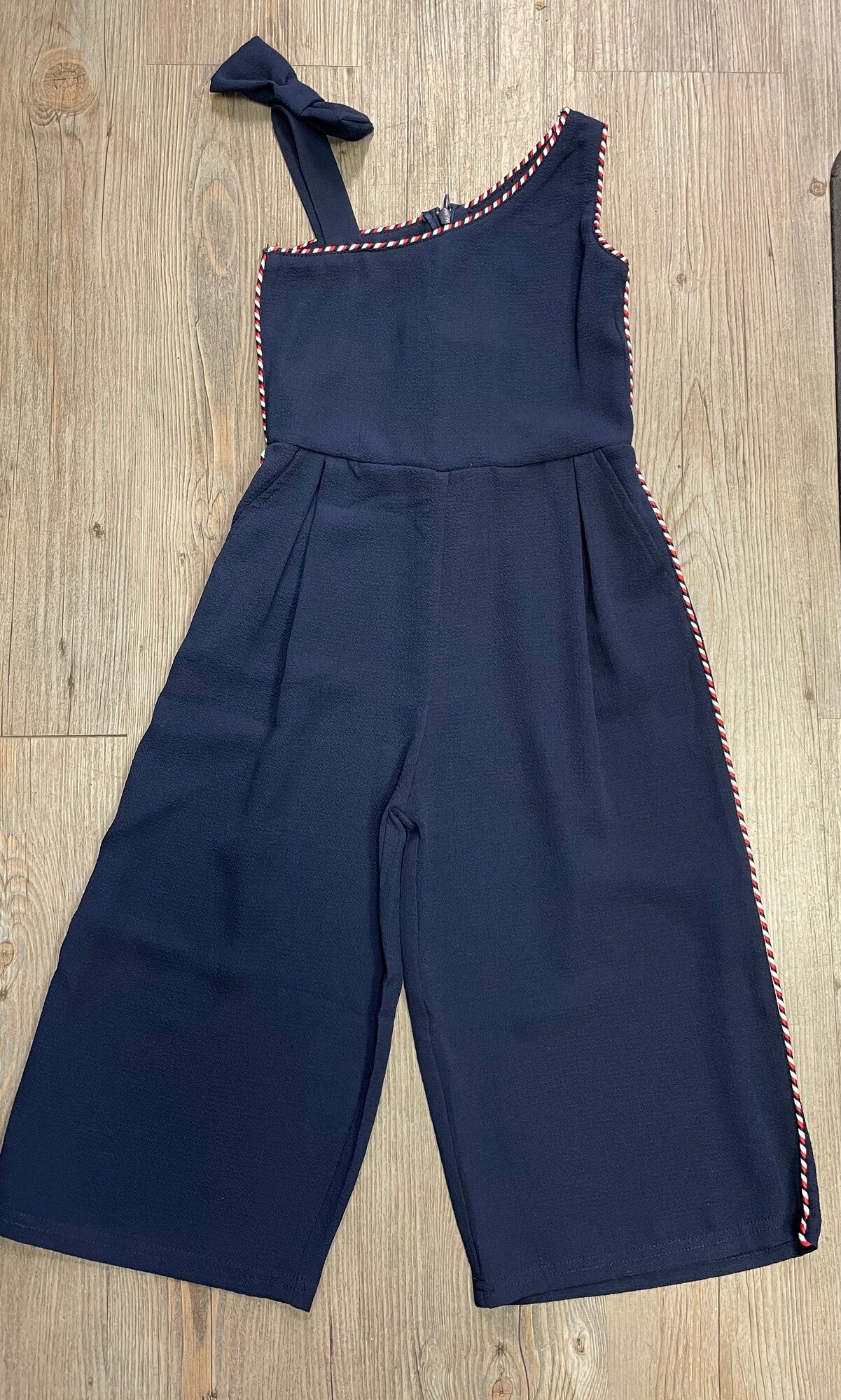Navy  Boboli Romper, 4Y