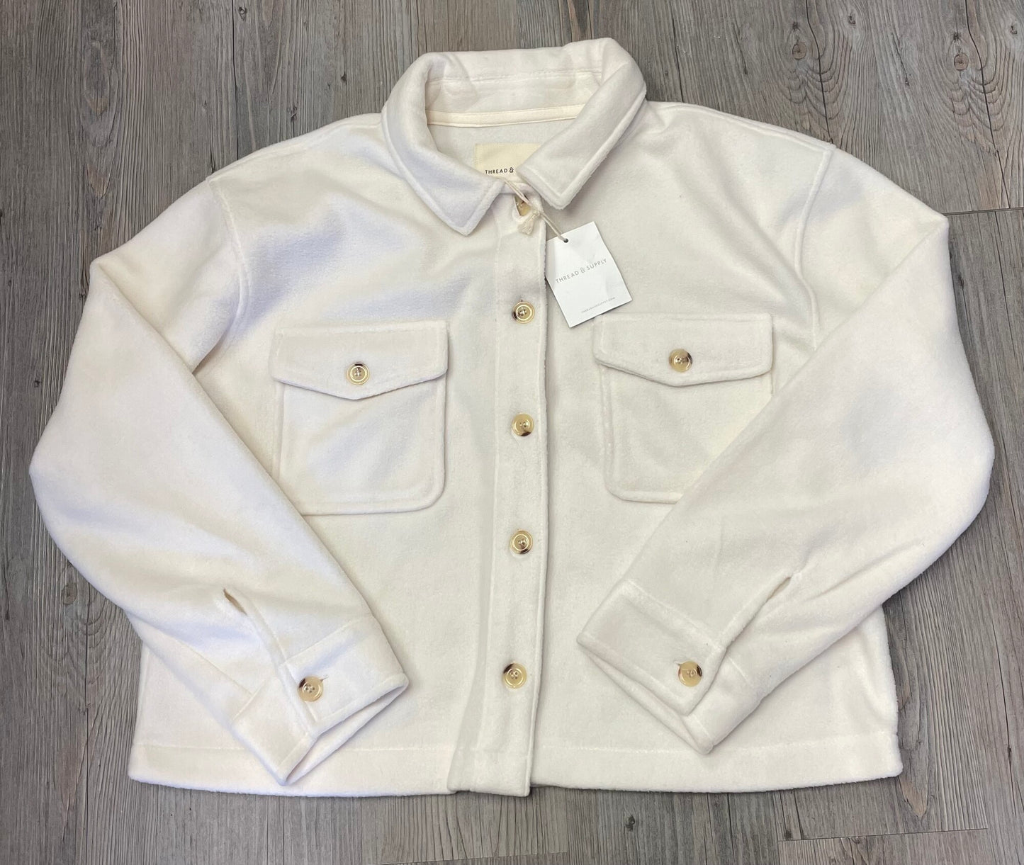 Ivory  Thread & Supply Shacket, 14Y+