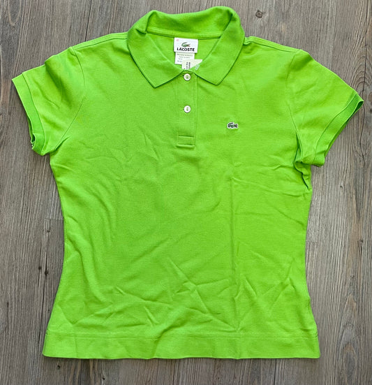 Green  Lacoste Polo Short Sleeve, 42