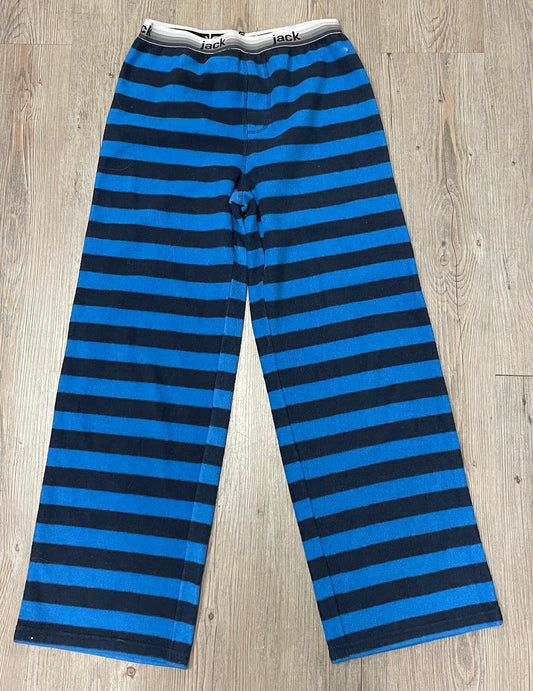 Blue  Jack Fleece Pj Bottom, 12Y
