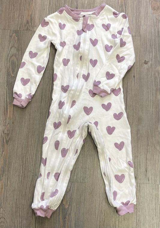 White/pu  Zippyjamz Baby Onesie, 18-24M