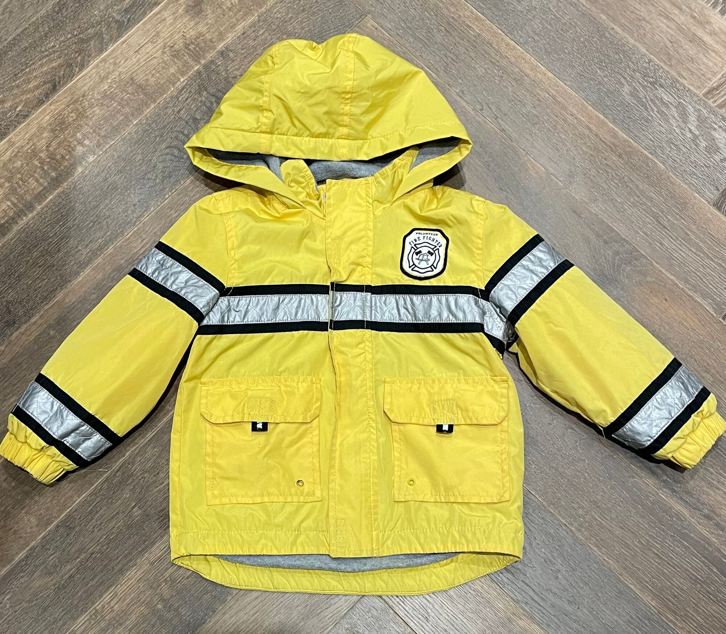Yellow  Carters Lined Rain Jacket, 3Y