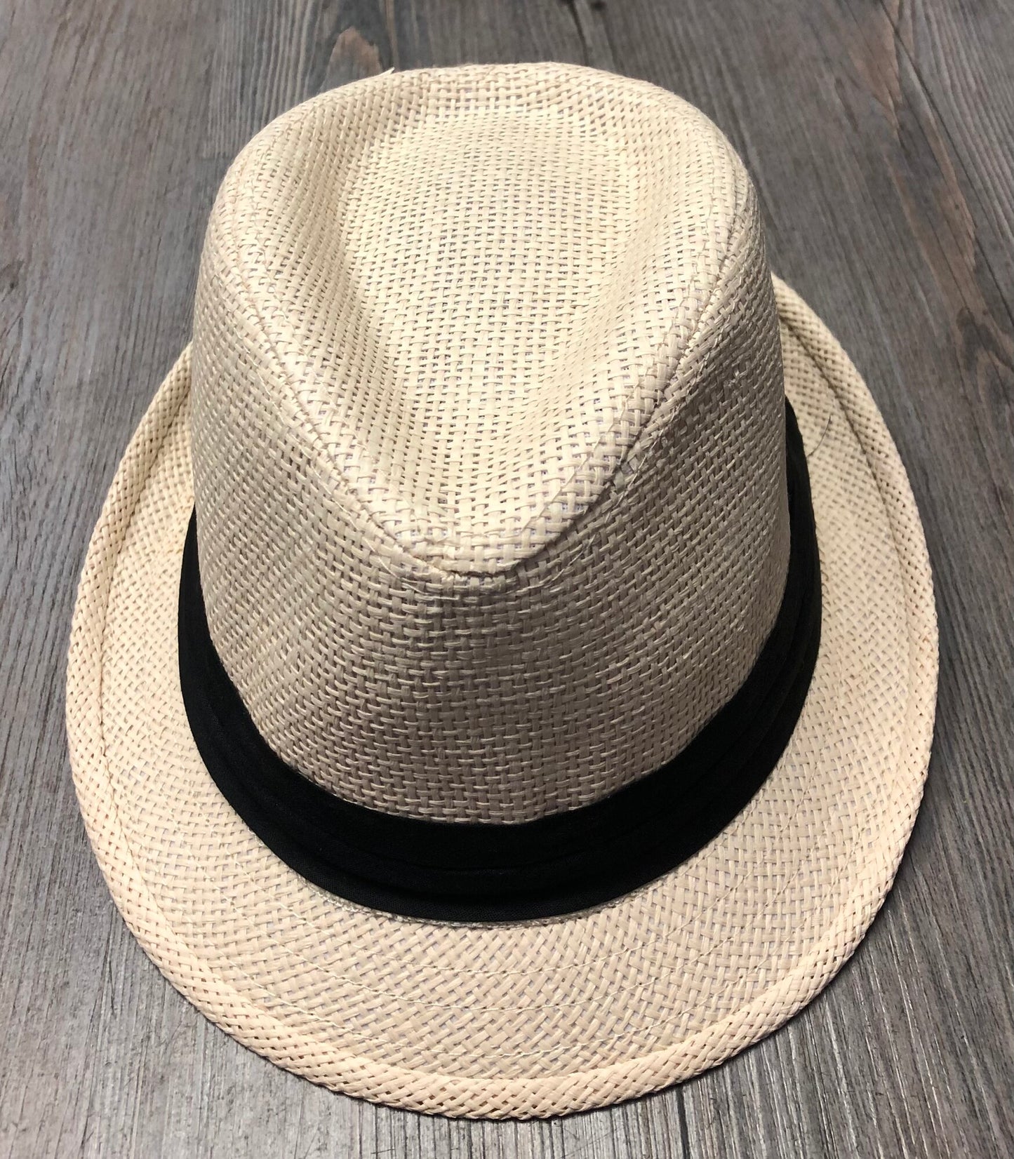 Natural  Straw Fodora - NEW!, 1-3Y