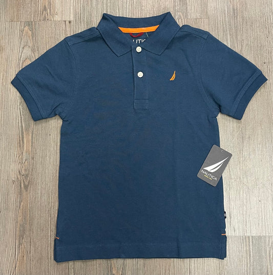 Blue  Nautica Polo, 7Y