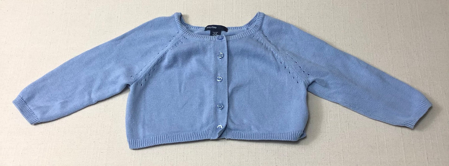 Blue  Baby Gap Shrug, 6-12M
