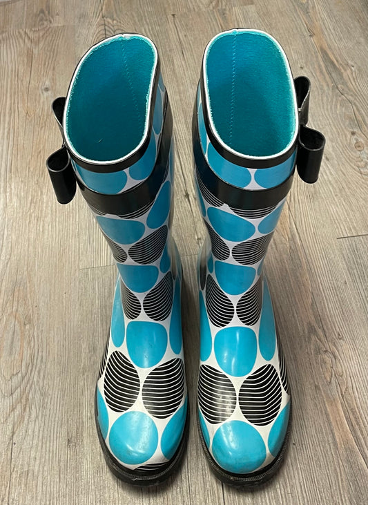 Blue  Weather Spirits Rain Boot, 5Y