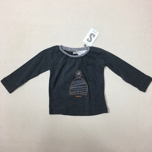Grey  Imps And Elfs Tee, 9-12M