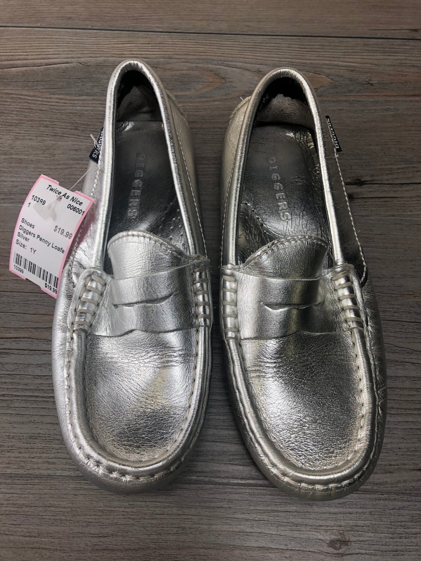 Silver  Diggers Penny Loafer, 1Y