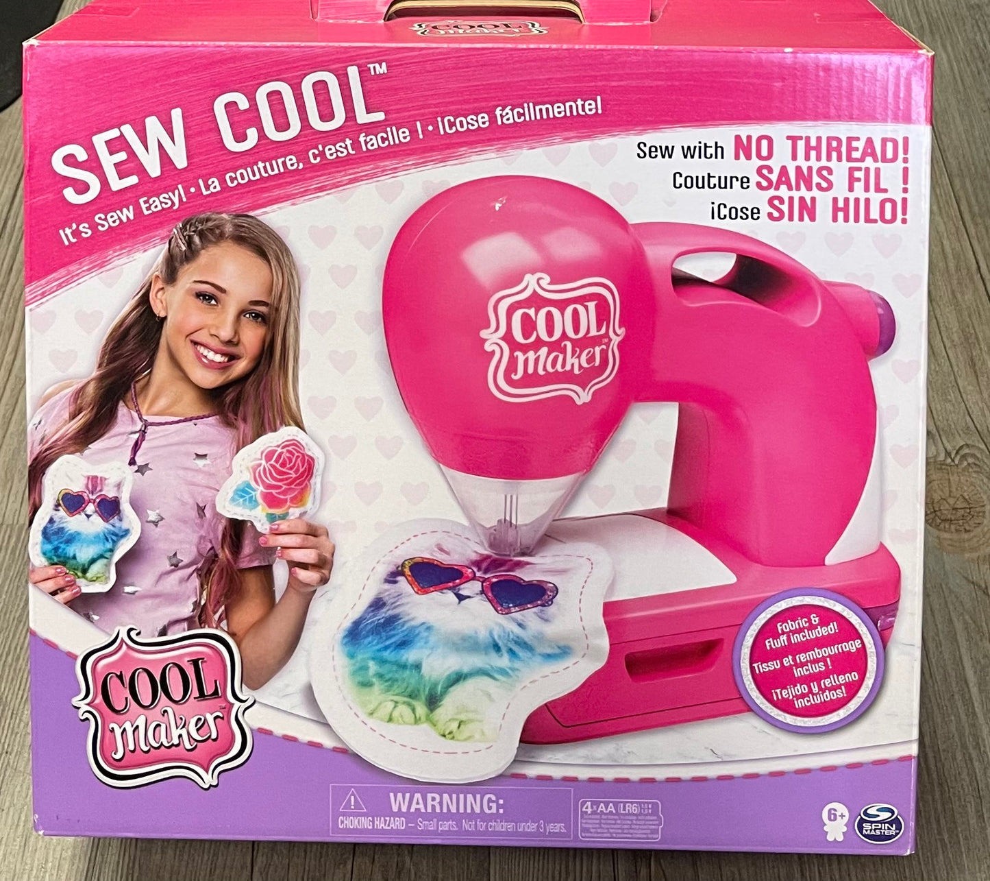 Pink  Sew Cool Machine-NEW, 6Y+