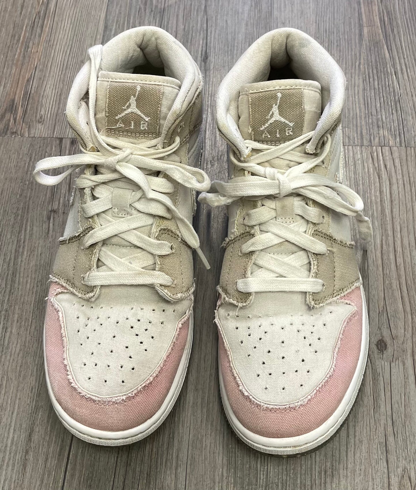 Beige  Nike Air Jordan Shoes, 6.5Y