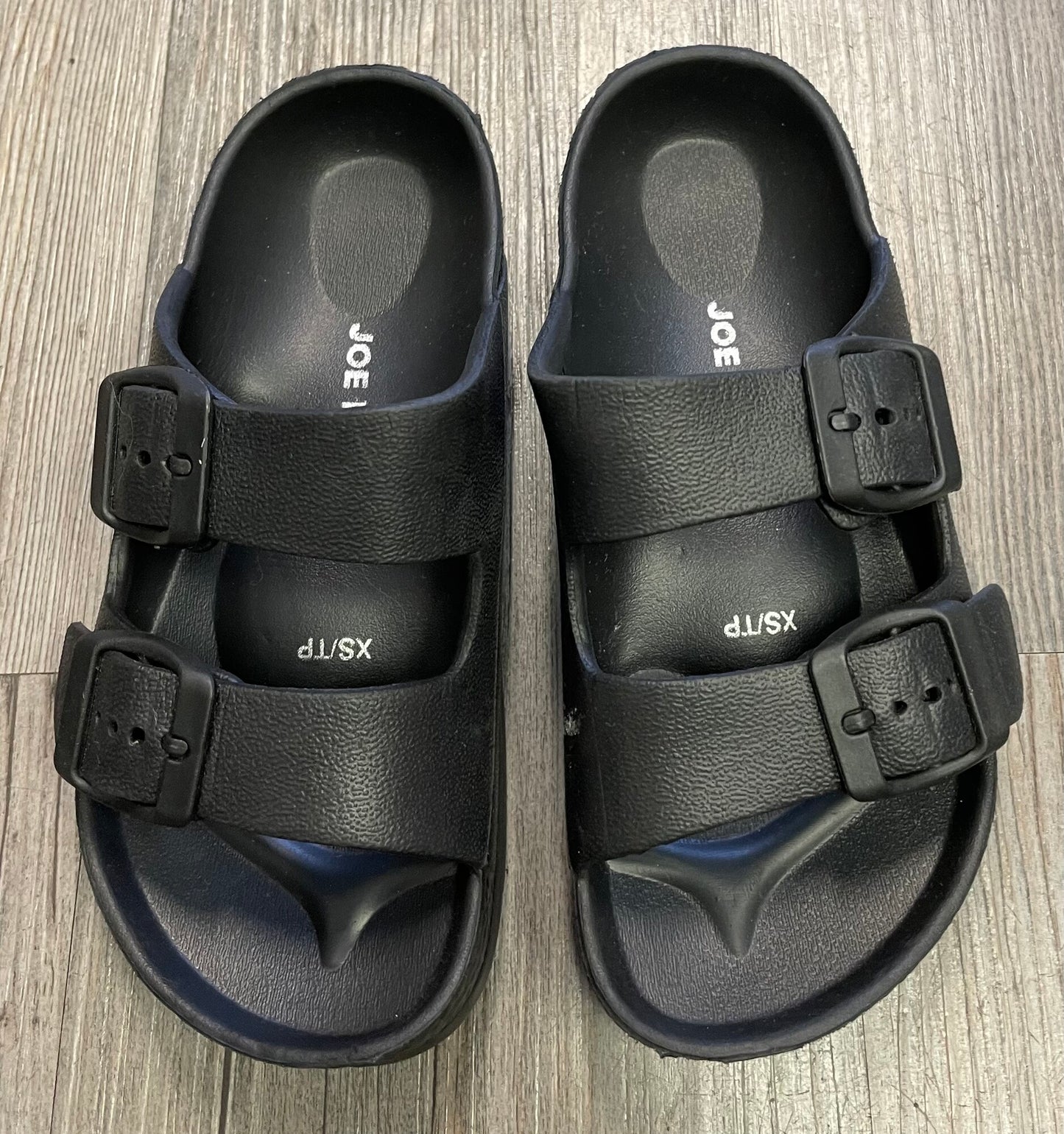 Black  Joe Fresh Slides, 11Y