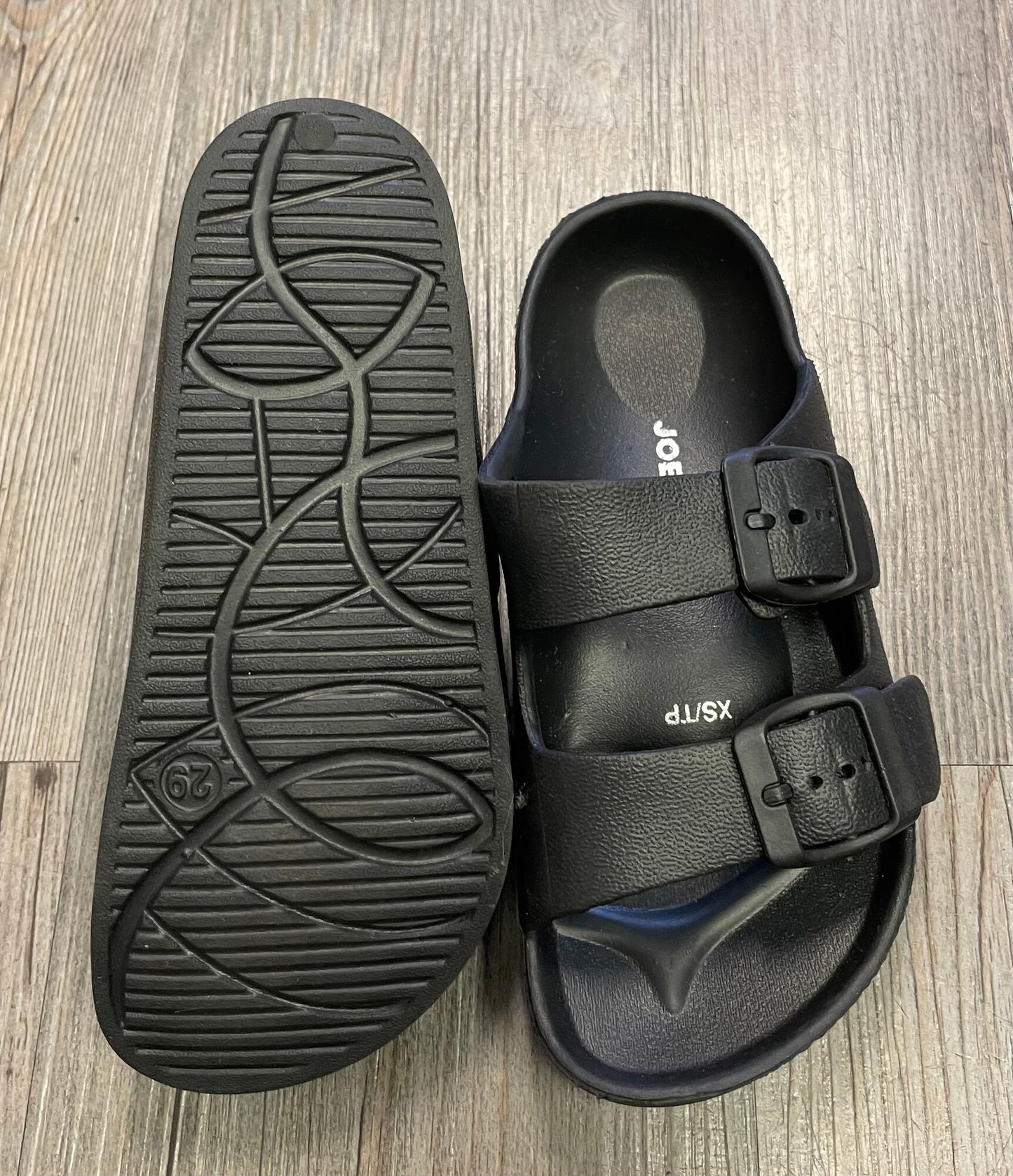 Black  Joe Fresh Slides, 11Y