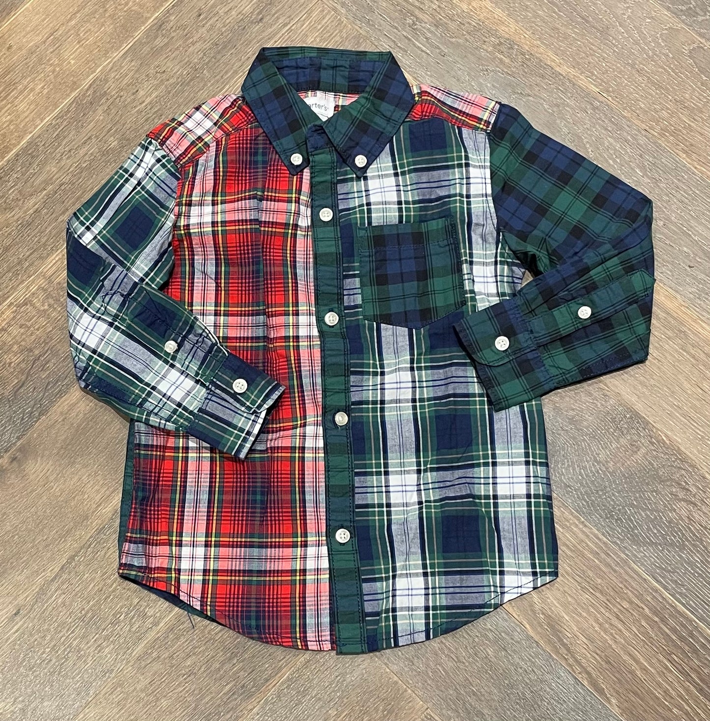 Multi  Carters Shirt, 3Y