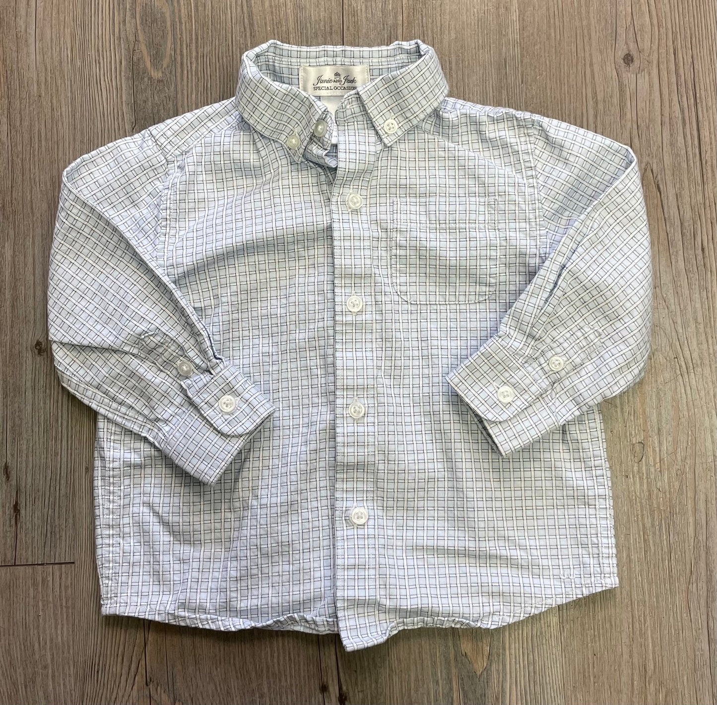 Blue  Janie And Jack Shirt, 18-24M