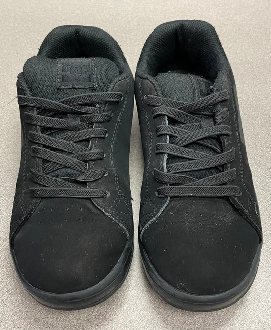 Black  DC Lace Up Shoes, 3Y
