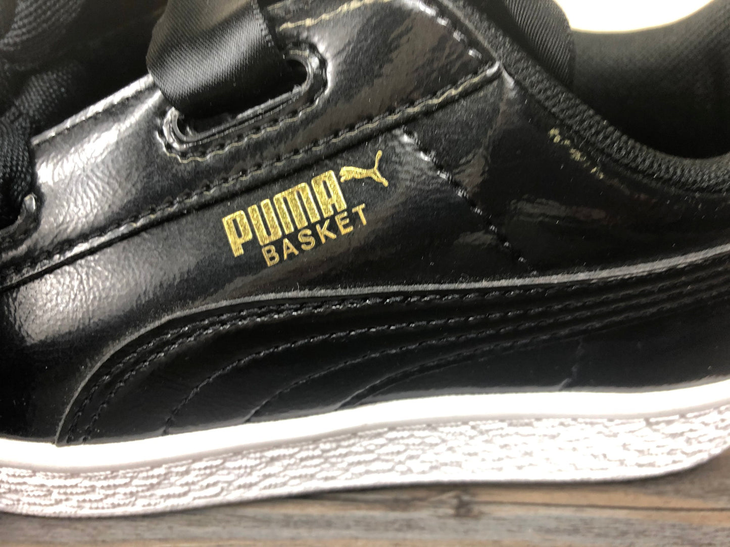 Black  Puma Shoes, 1.5Y