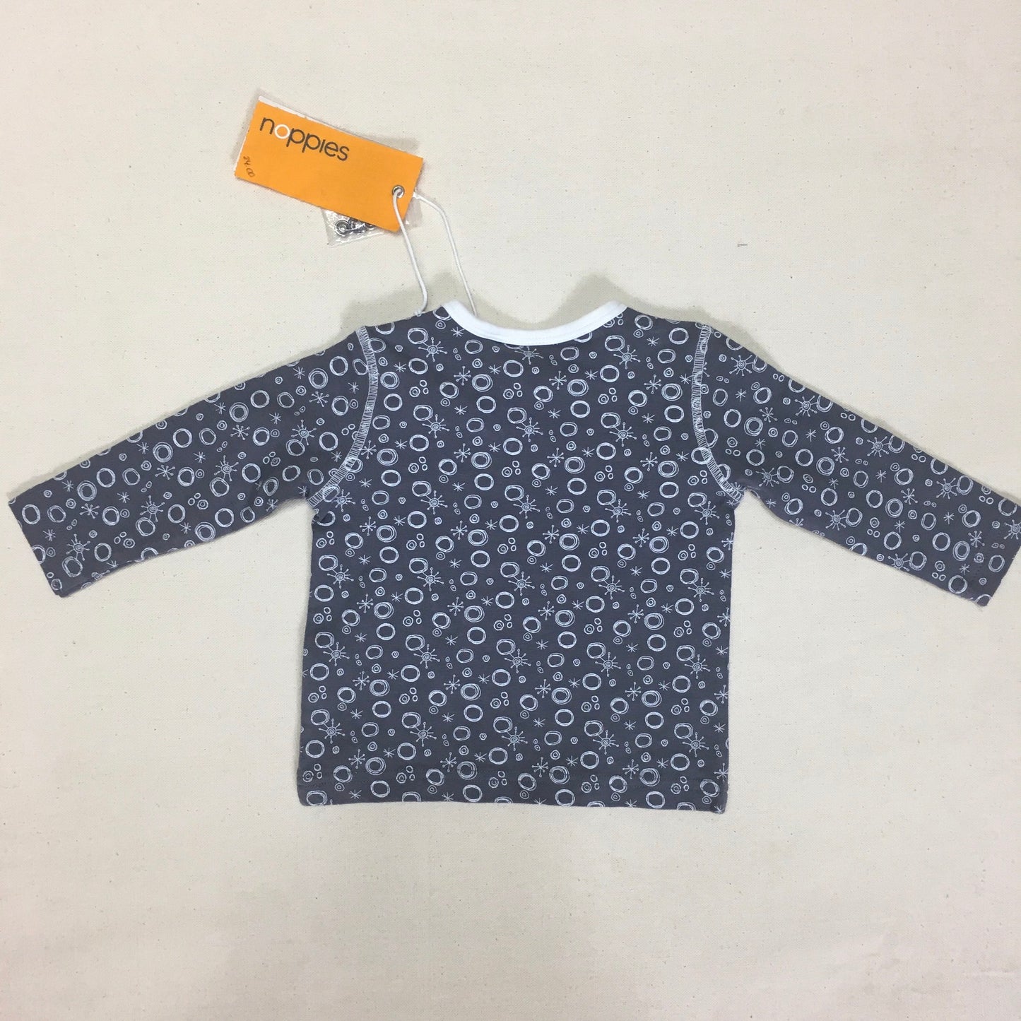 Grey/Wh.  Noppies, 6-9M