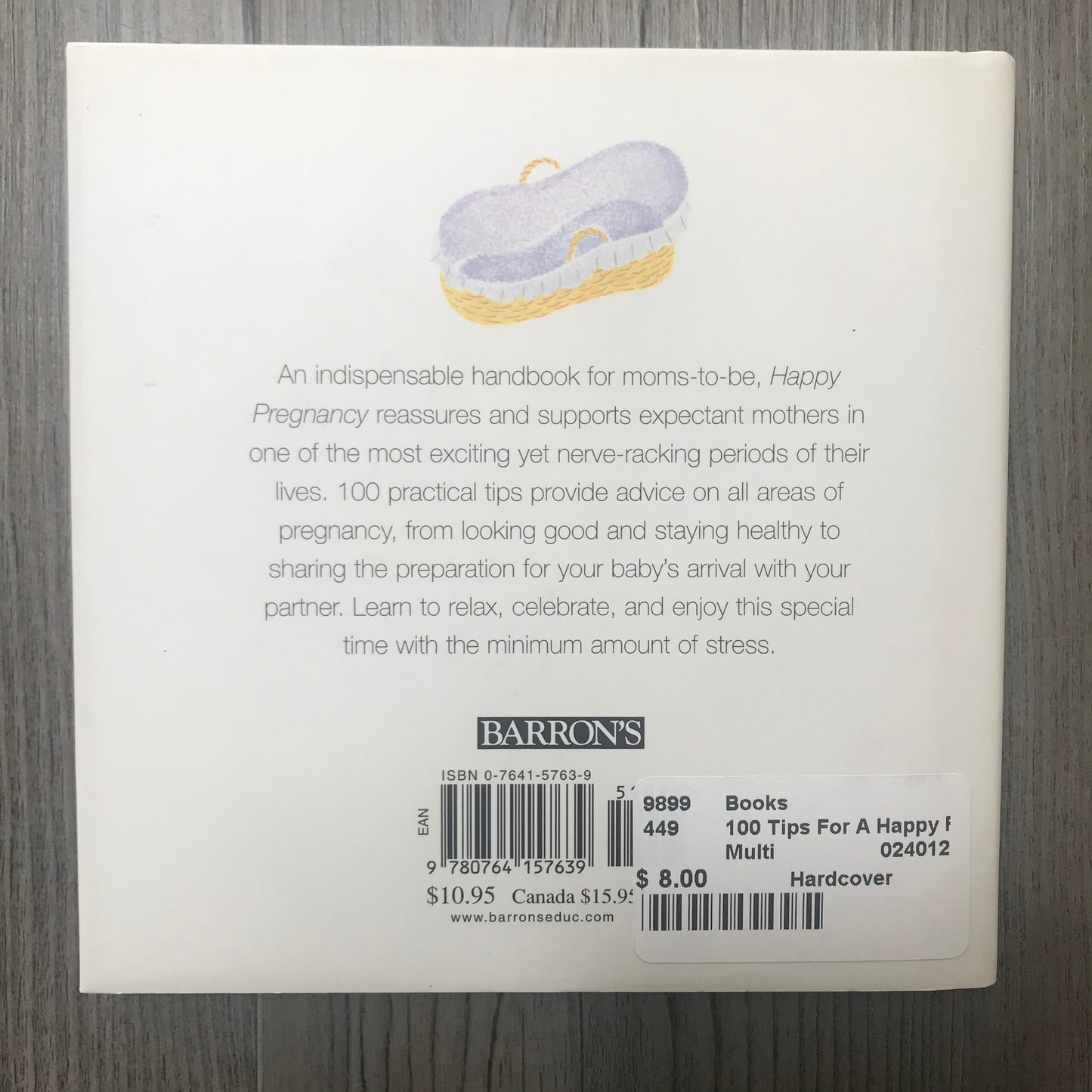 Multi  100 Tips For A Happy Preg, Hardcover