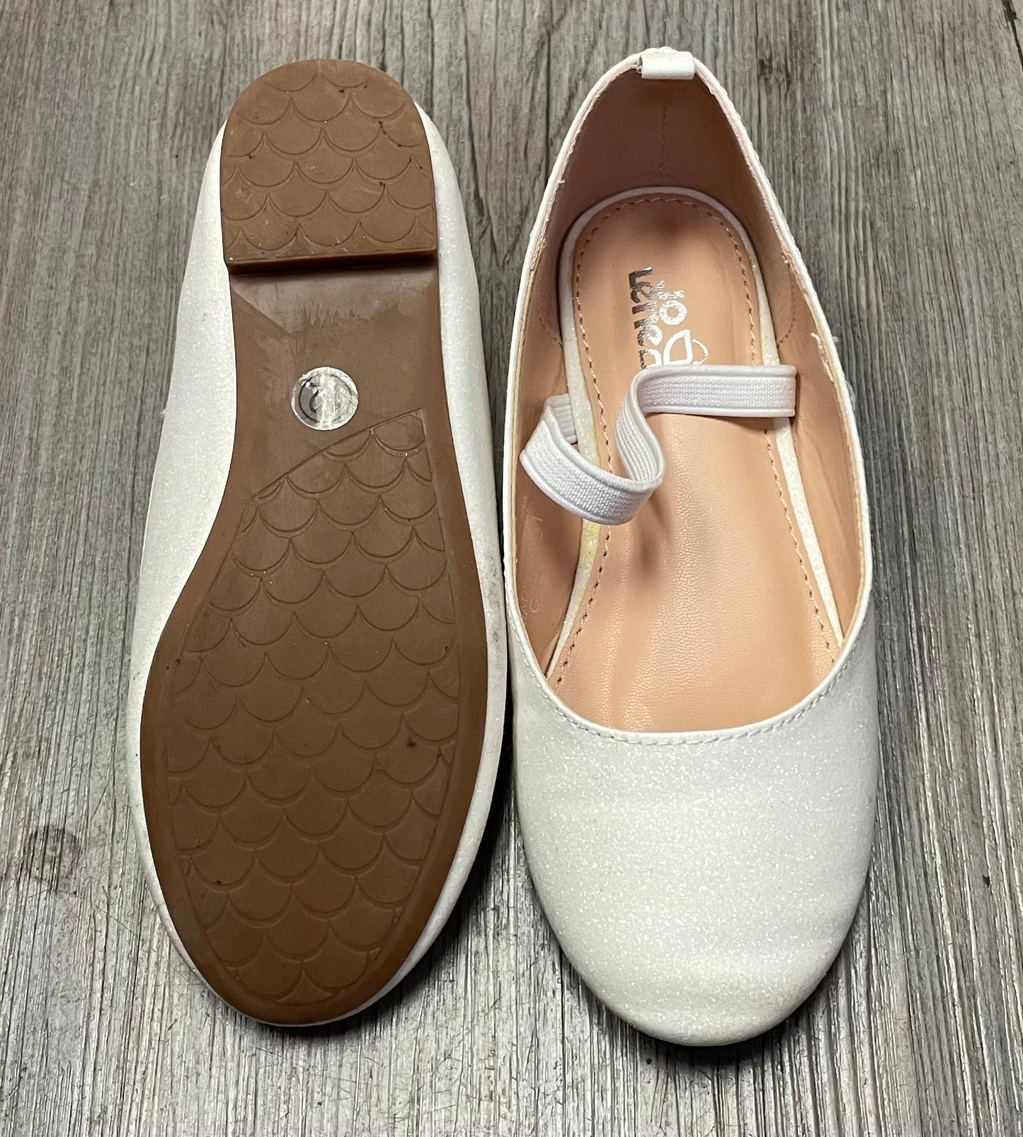 Offwhite  Jolene Flat Shoes, 12Y