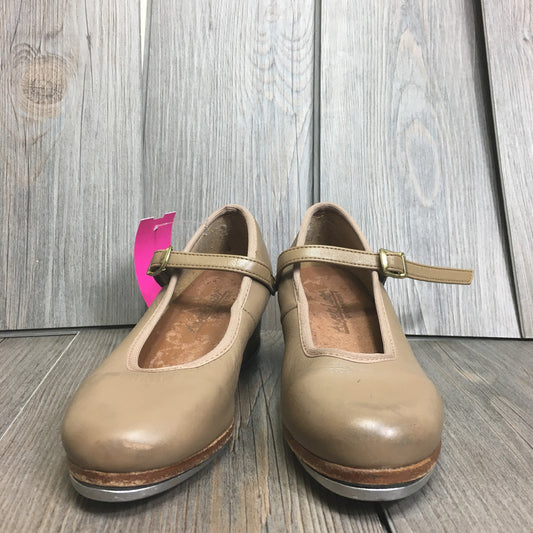 Beige  Angelo Luzio Tap Shoes, 11Y