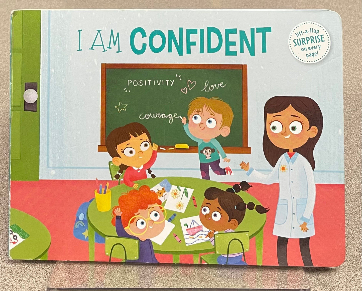 Multi  I Am Confident -Flap Book, Boardbook