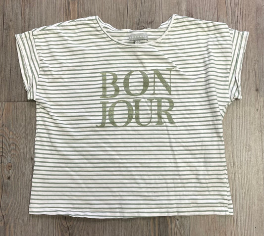 Green  Coconut CroppedTee, 9-10Y