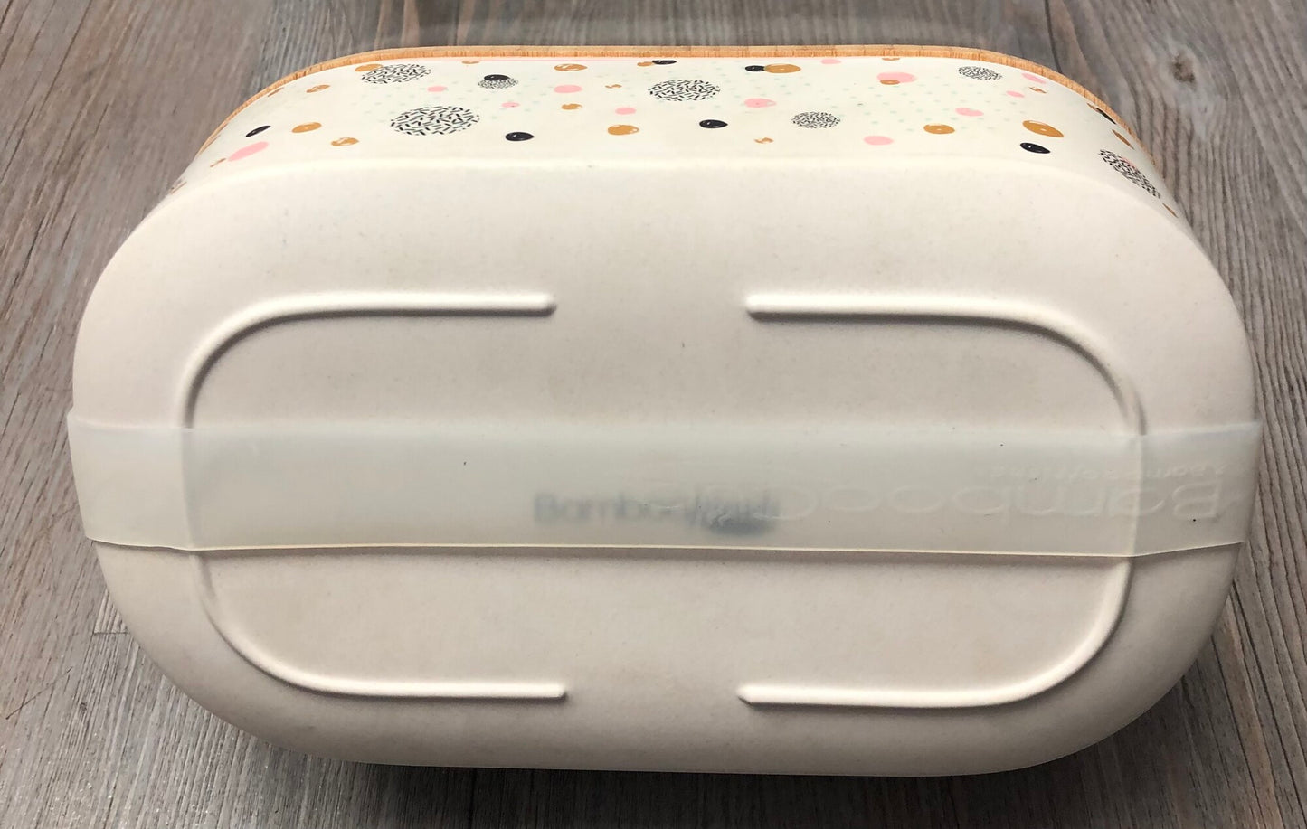 Multi  Bamboo Friends Lunch Box, Used