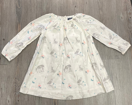 Multi  Gap Lined LS Dress, 18-24M