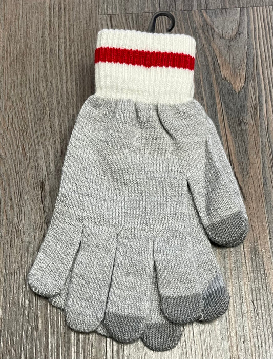 Grey  Great Northern Glove, Age 7-16Y