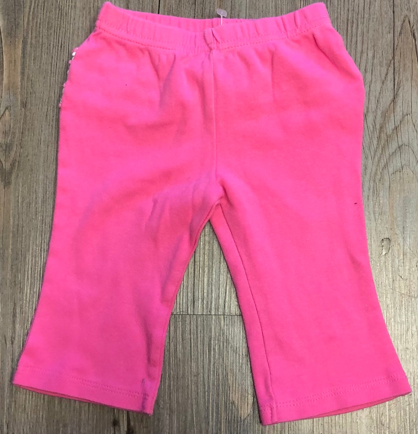 Pink  Ruffle Pants, 6M