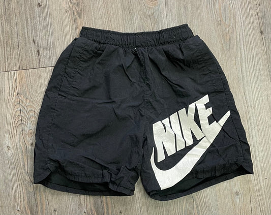 Black  Nike Lined Active Shorts, 7-8Y