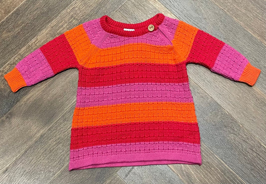 Fuchsia  Organic -Freds World Dres, 3-6M