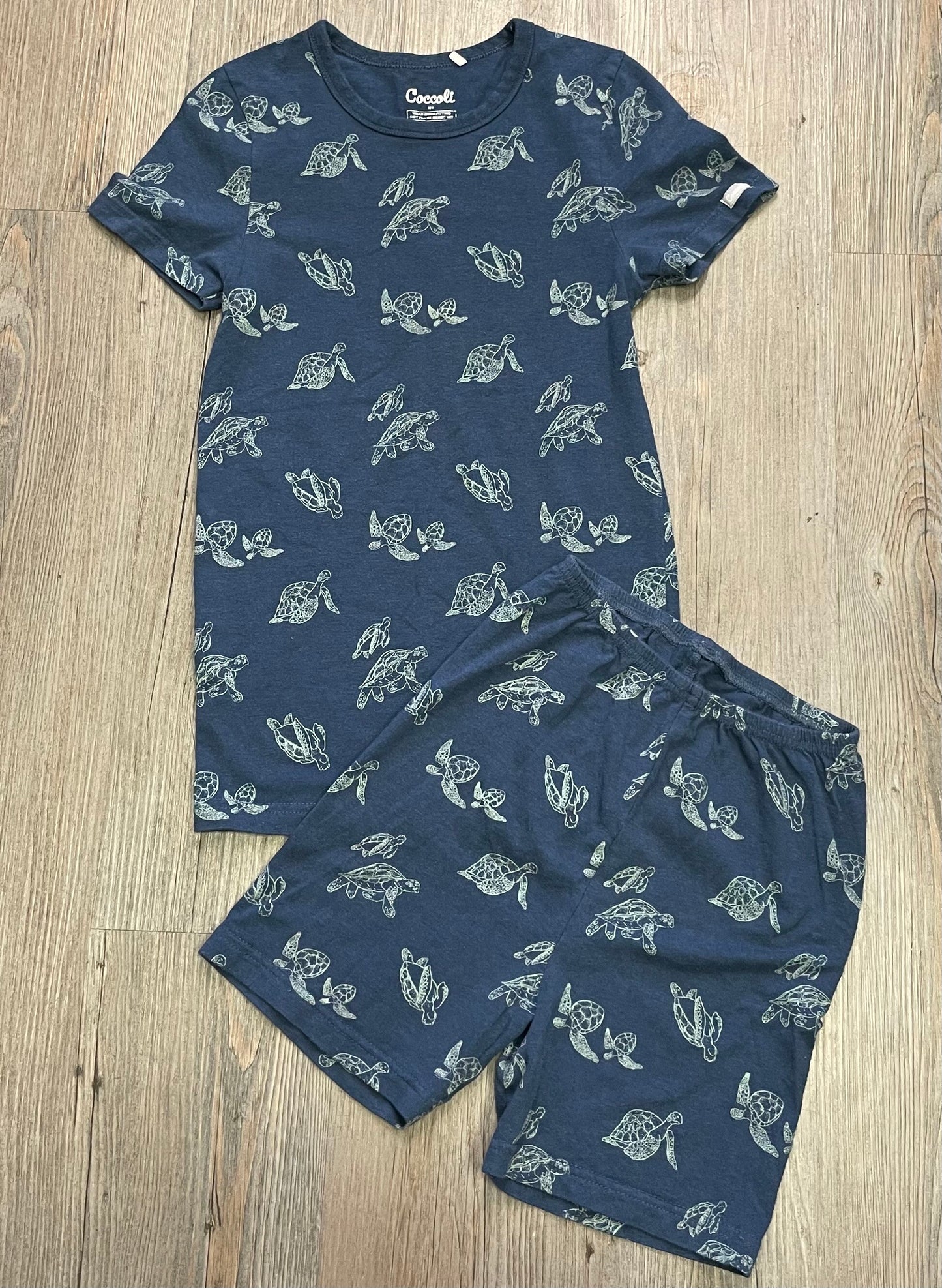 Navy  Coccoli Pj Set, 10Y